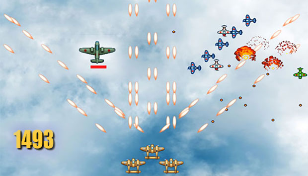 بازی فلش کم حجم هواپیمای جنگی ۱۴۹۳